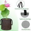 Mesh Pond Plant Basket Aquatic Plant Grow Bag Reusable Large Planter Pots with Handles for Growing Water Lilies Lotus Aquatic Plants