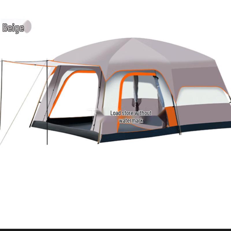 Автоматическая раскладная семейная палатка OEING для 4-6 человек - 2 спальни, 1 тамбур Small