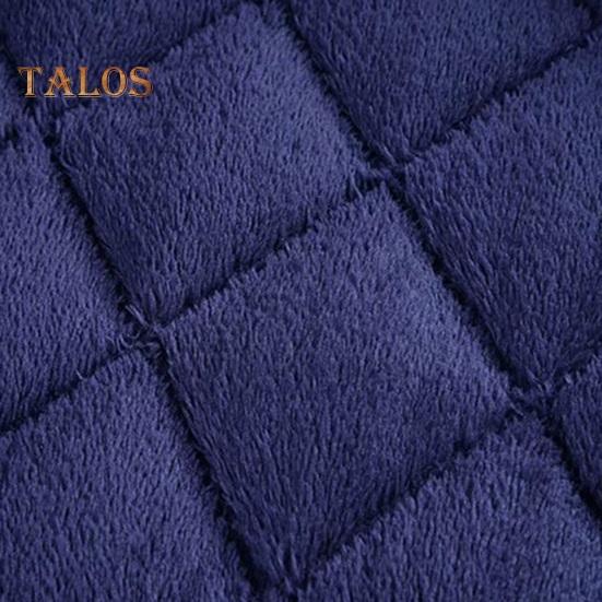 Men Waistcoat V-Neck Sleeveless Solid Color Single Breasted Vest Coat with Pockets Thickened Plush Lining Quilted Bottoming Vest Jacket