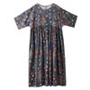 Short Sleeve Plus Size Cotton Vintage Floral New In Dresses for Women Casual Loose Long Summer Dress