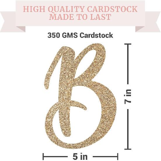 Pre-strung Bride To Be Banner - No DIY - Gold Glitter Bachelorette Bridal Party Banner In Script - Pre-strung Garland On 6 Ft Strand - Gold Bridal