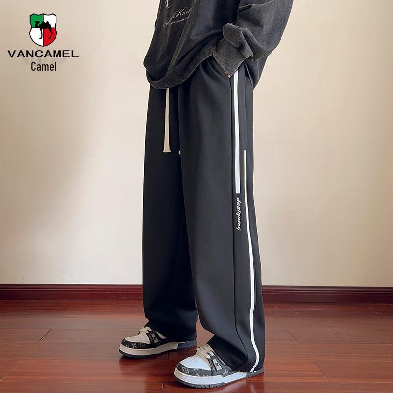 Men s American Style Wide-Leg Casual Pants 4XL