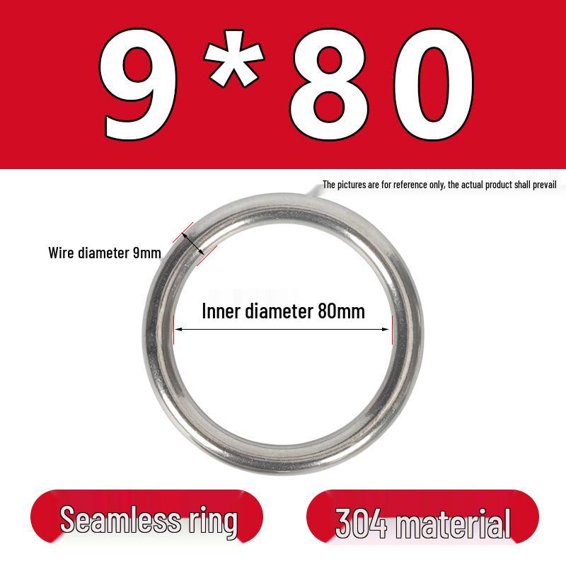 Stainless Steel Seamless O-Ring: Corrosion-Resistant Accessory for Handbags and Pet Gear
