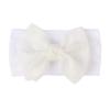 New baby nylon headband, baby cute bow wide-sided double-knotted headscarf, children's headband.