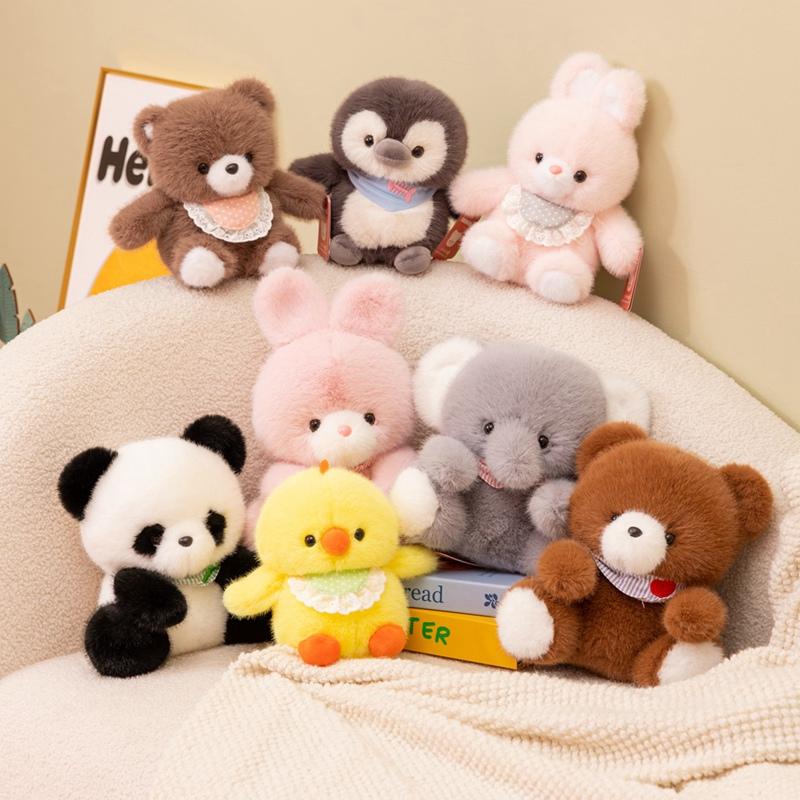 Cute Animals Plush Toy Stuffed Panda,Rabbit,Bear,Penguin Soft Doll Kids Toys Birthday Christmas Gift Home Decor