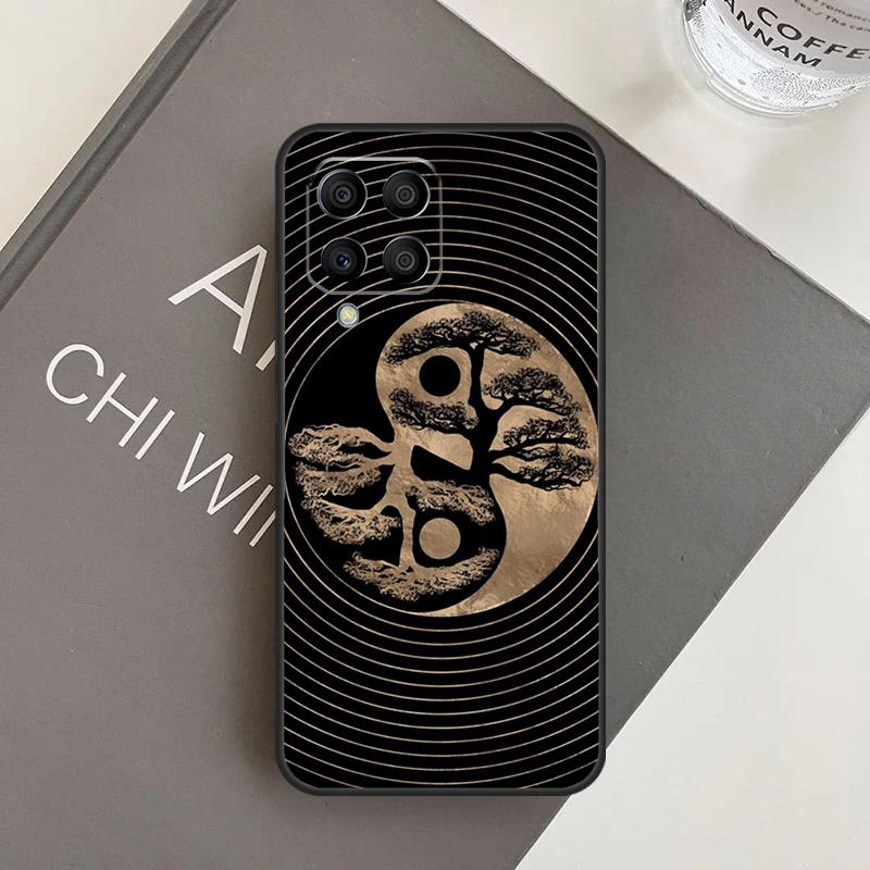 Tree of Life Yin Yang Case For Samsung Galaxy M15 M35 M55 M56 M36 M16 M06 M31 M13 M33 M53 M12 M32 M52 M14 M34 M54