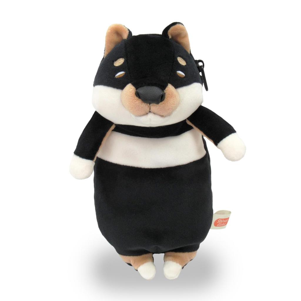 Shinada Global Mochi Series Mochi Dog Mochi Pen Pouch Kuroshiba 9 X 8 X 18cm Pen Pouch Dog Animal MPIN-0180B