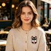 Cute Dog Enamel Pin Funny Puppy Metal Brooch for Women Dog Lovers Lapel Pin Jewelry for Clothing Bag Hat Backpack Decoration