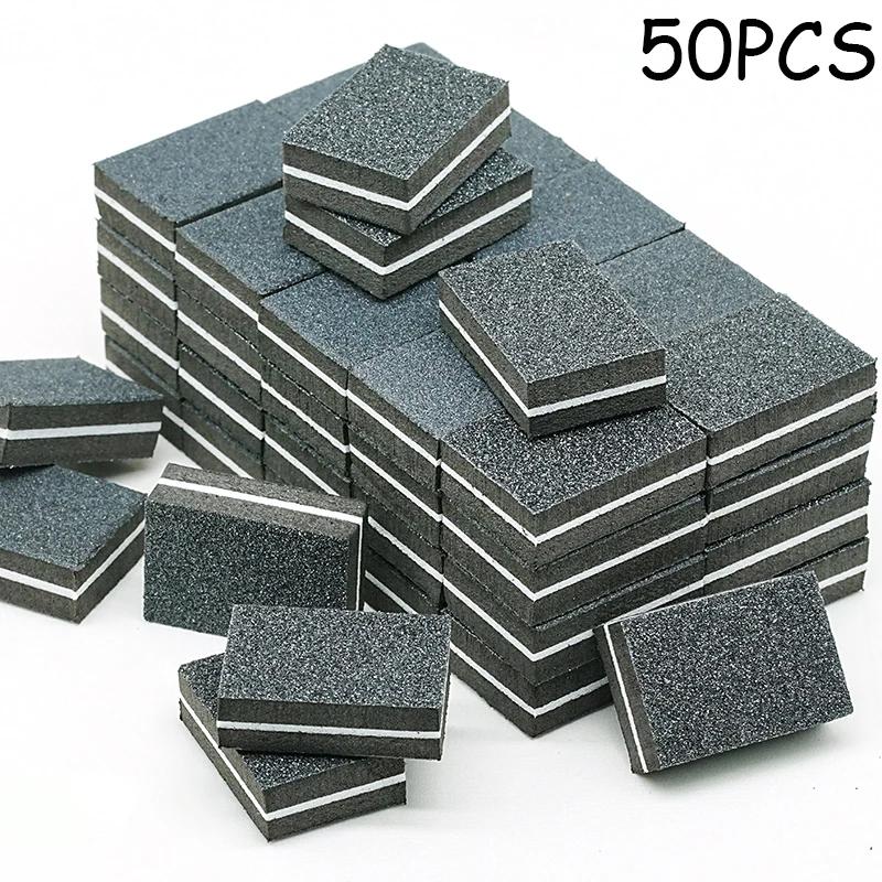 1/10/20/50/100Pc Mini Buffing Sanding Files Block Pedicure Manicure Care Nail Art Buffer Polish Manicure Pedicure Nail File Tool