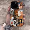 Halloween Spooky Pumpkin Phone Case For IPhone17 16 15 14 13 12 11 Pro Max Plus Color Matte Fundas