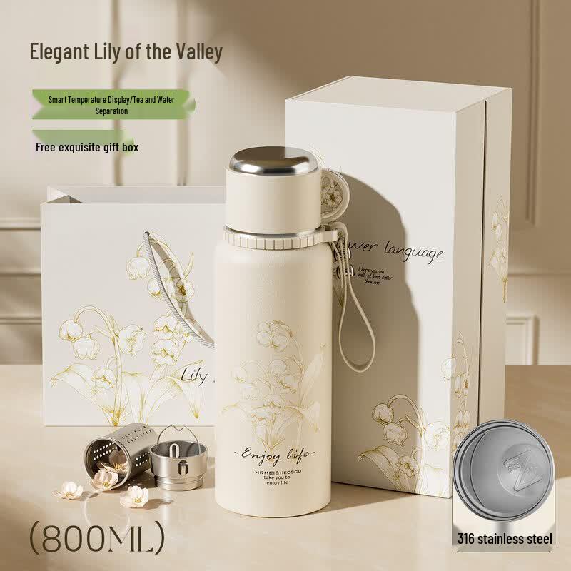 Youluo 316 Large Capacity Insulated Tea Infuser Bottle