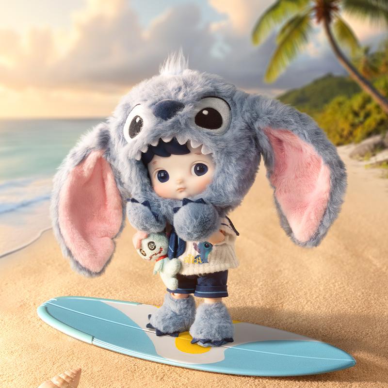 New POP MART Hacipupu Stitch 1/8 Action Figure Toy Trendy Figures PPMT-2505-0037