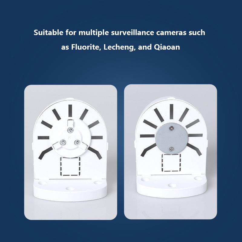 Surveillance Dome Camera Bracket Thick Plastic L Type Durable Indoor Outdoor Wall Mount Cable Storage Box