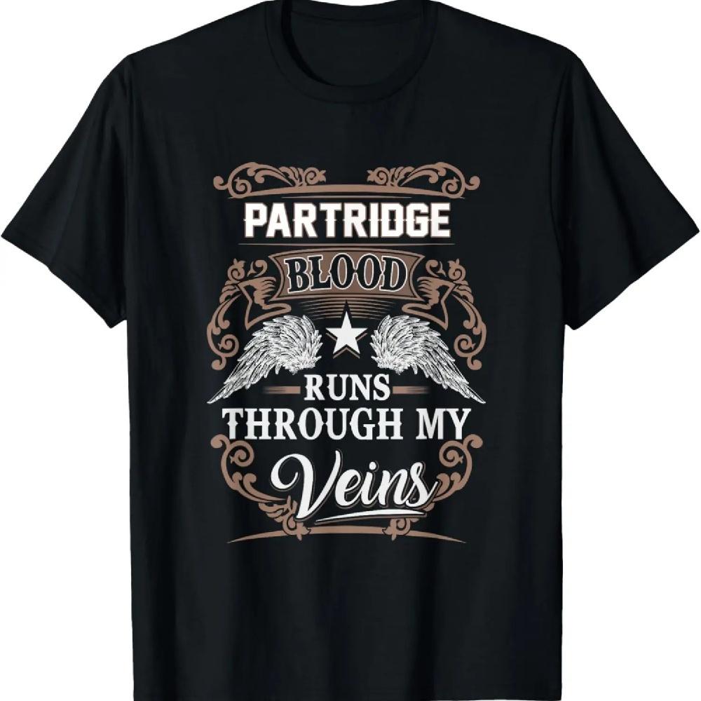 

Partridge Blood Runs Through My Veins T-Shirt XXXXXL чёрный
