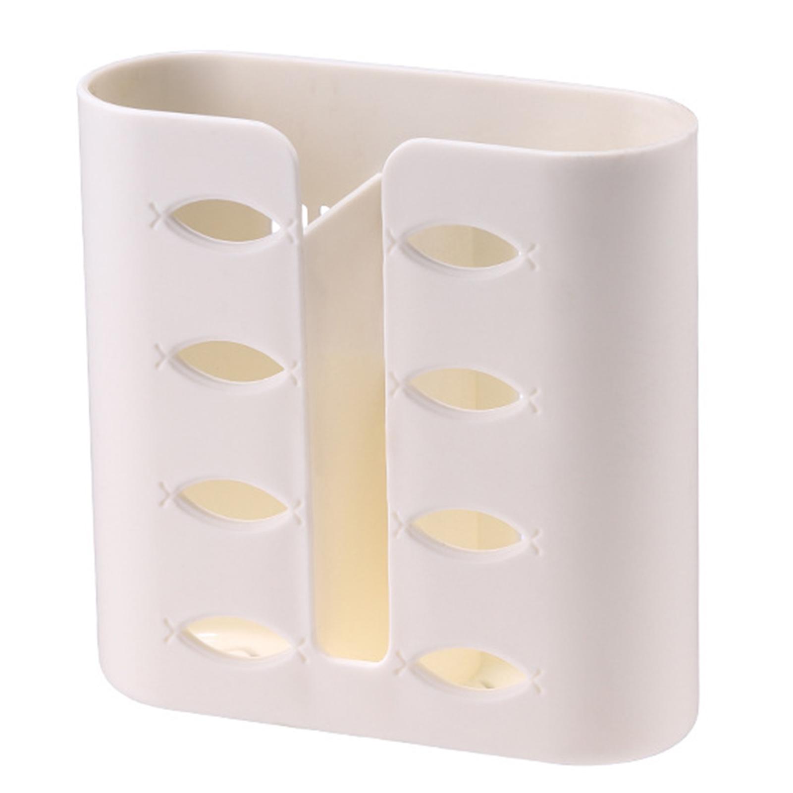 Настенная корзина для палочек для еды держатель для хранения столовых приборов кухонный инструмент белый 3790₽