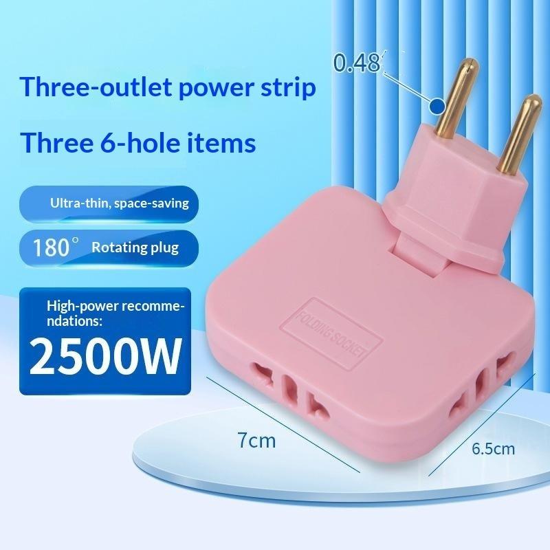Univerzální cestovní adaptér s jedním otočným a třemi zásuvkami, s porty USB-C a USB, vhodný pro 200 zemí pro mezinárodní cestování a služební cesty