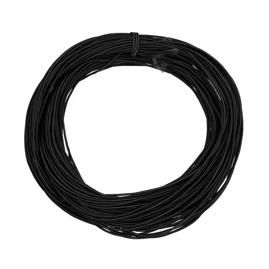 

Apx 25Yards/Pack Color Braided Elastic Cord Beading Craft Stretch Threads String for Jewelry Making DIY Bracelet Accessories чорний