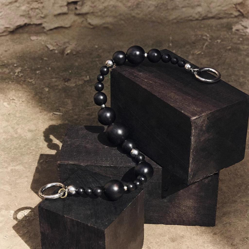 Songmont Sandałowe Czas Plaży Koralikowy Charm Torba Tote Akcesorium