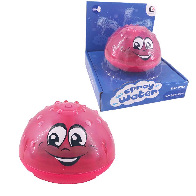 Electric Spraying Ball with Light & Music: Baby Bath Toy