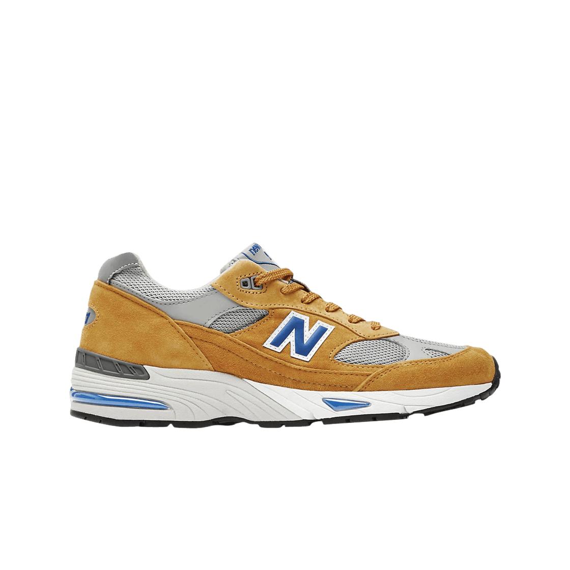 

New Balance 991 Made In Uk Yellow Blue 290