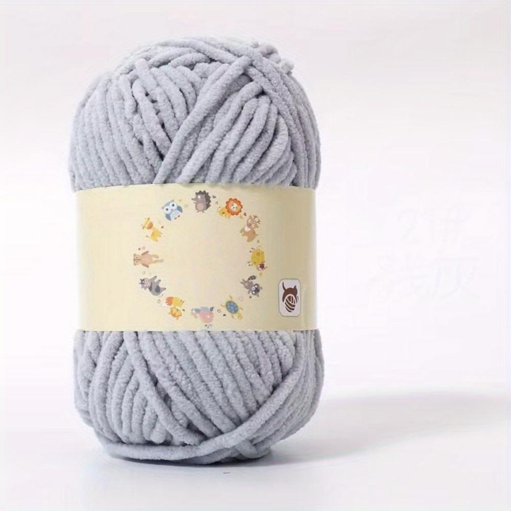 3pcs Soft & Chunky Bulky Yarn for Hand Knitting Crocheting and Crafting  Perfect for Making Mats Pillows and Blankets Skin-Friendly and Easy To Work