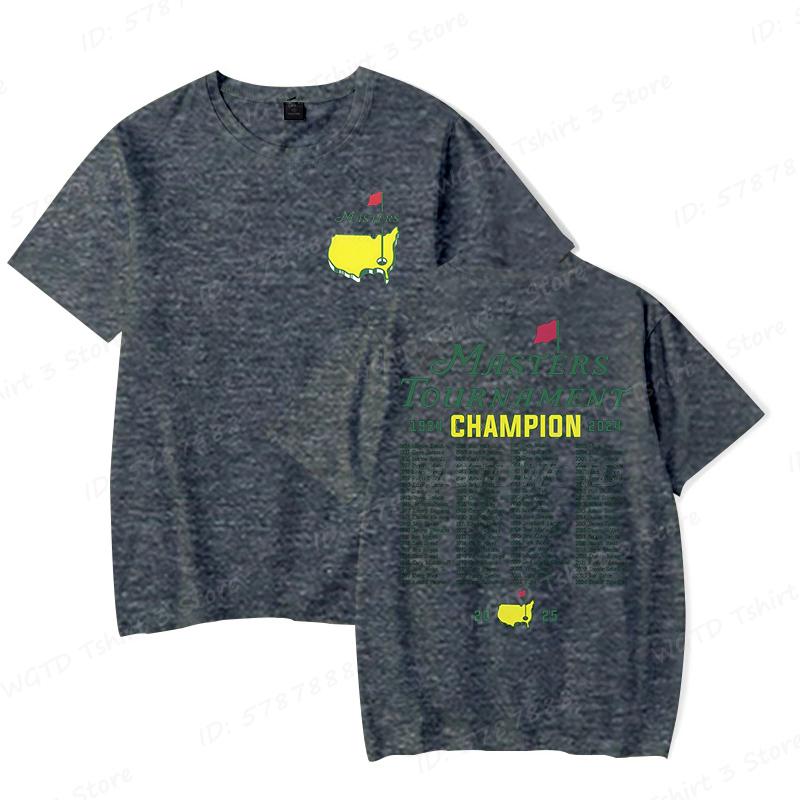 The Masters Golf Tournament Augusta National Champions of Golf TShirt for Men Women Graphic T Shirts Fashion Unisex Tees Tops