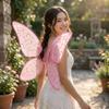 Organza Butterfly Princess Wings Sparkle Cosplay Elf Wings Costume Wings  Halloween Party