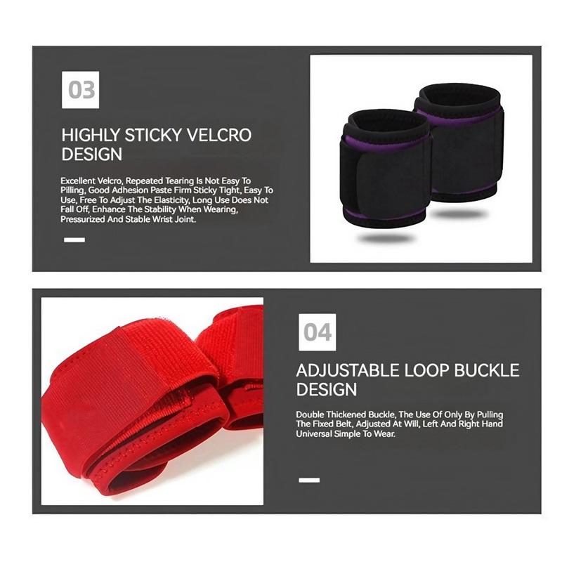 Fitness Strength Bandage Hand Wrist Straps Sports Wristbands Support Wrist STONEGO Gym Wraps Wrist Brace