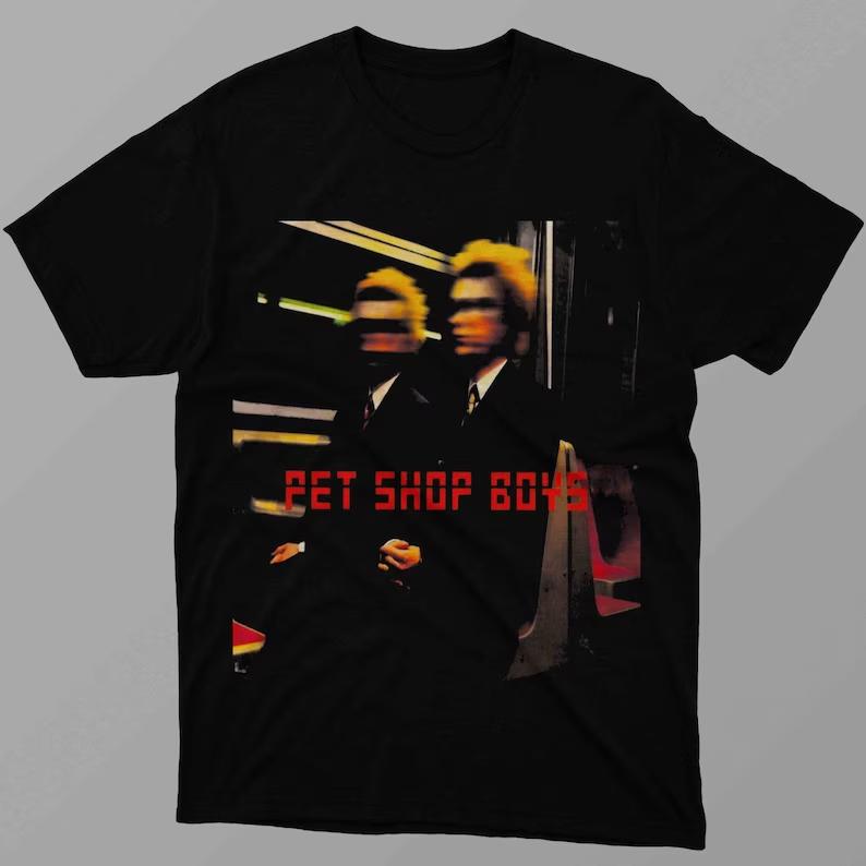 Rare Pet Shop Boys T-shirt Tee Unisex Men Women Full SS551 M