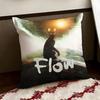 Cartoon movie FFlow Cushion Cover Reversible Soft Durable Pillow Cover Home  Car MultiScene Use for Daily Comfort