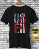 US EH American Canadian USA Canada Flag Proud Pride Funny Gift Unisex T-Shirt Unisex T-Shirt