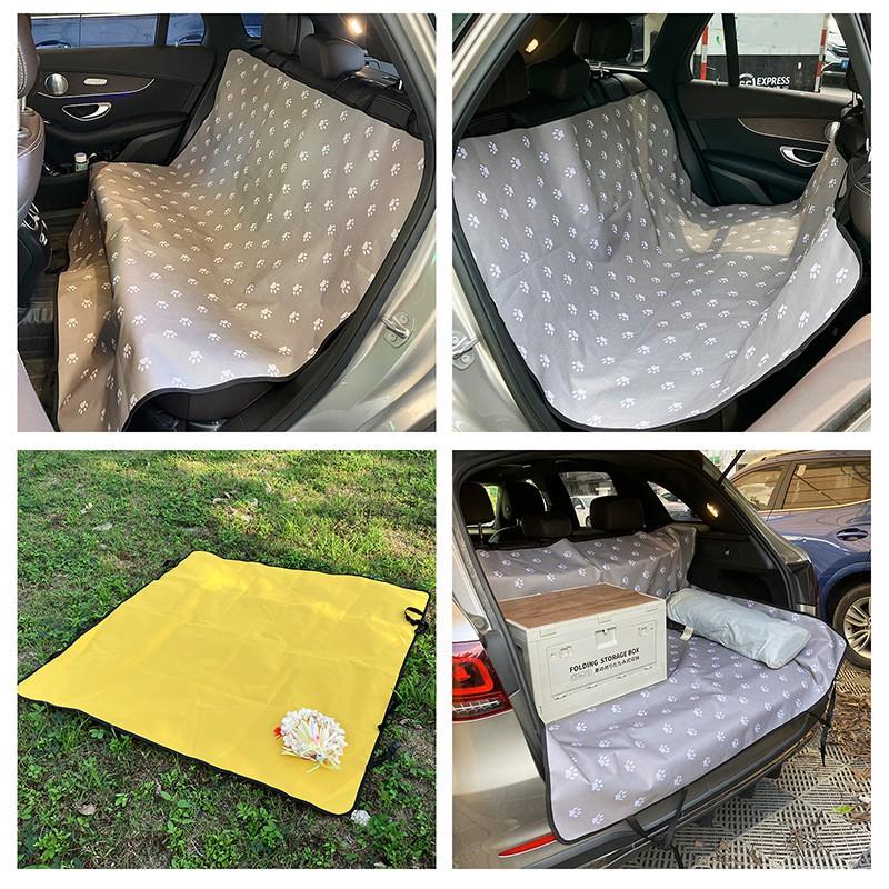 Dog Car Seat Cover Rear Bench Waterproof Pet Travel Mat Small Medium Large Breeds