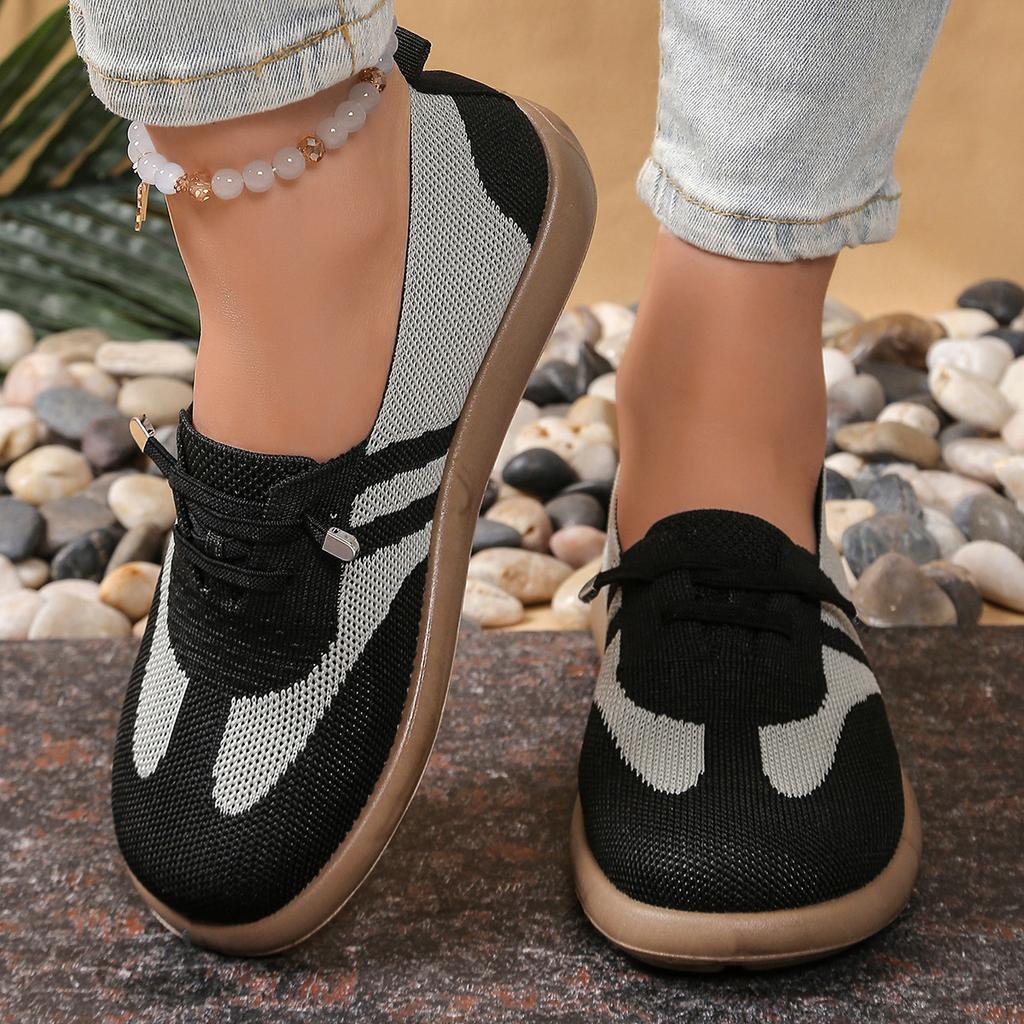 Spring Women's Sports Shoes Fly-woven Shoes Breathable Casual Shoes Shoes Drive DNU Shoes