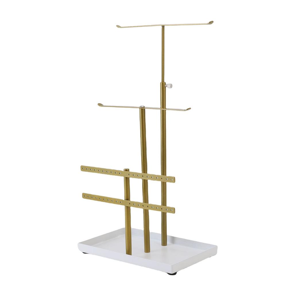 Jewelry Organizer Stand Necklace Holder Jewelry Holder Stand for Display Bracelets Earrings Rings Height Adjustable
