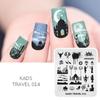 kads Neue Nagelstempelplatten Maniküre Vorlage Blume Chinesische Natur Sommer Design Nail Art Stempel Werkzeuge DIY Schablonen