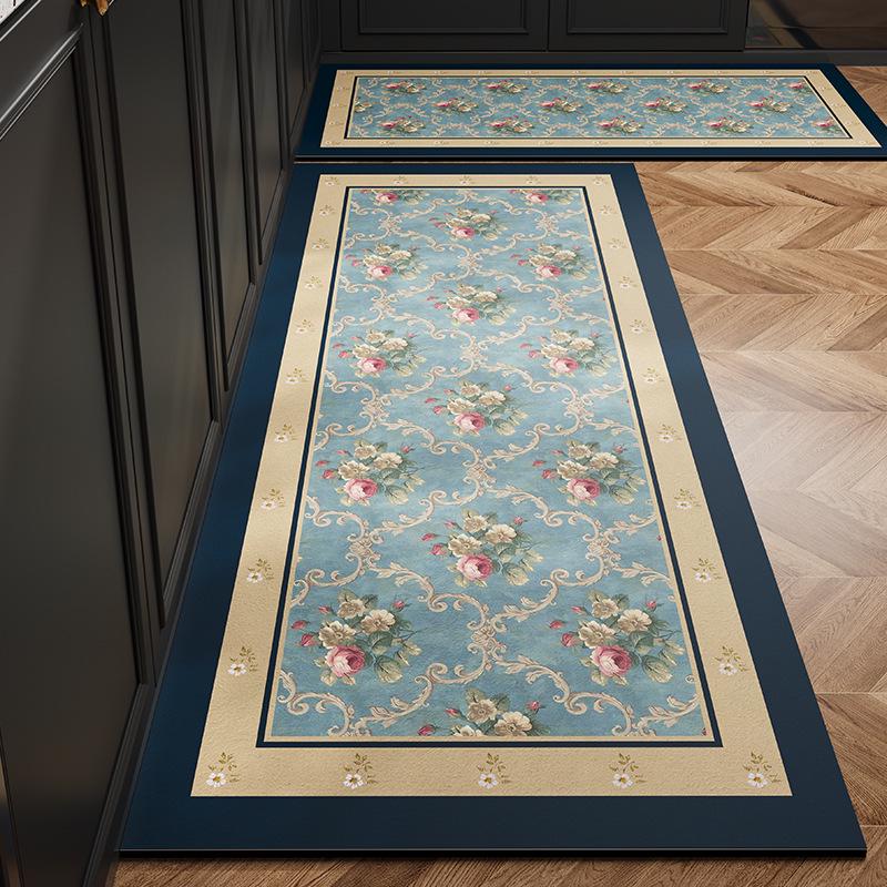Retro 2026 Diatomaceous Earth Quick-Dry Non-slip Kitchen Mat