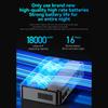 Mini UPS Backup Power Supply with Adjustable Output Voltage Portable Uninterruptible Power Source for Homes & Office Use