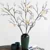 Große künstliche Magnolienblüte Real Touch Realistischer künstlicher Magnolienzweig Kunststoff Handgefertigt künstliche Orchidee Wohnzimmer