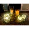 Crackle Globe LED Lamp Battery Operated