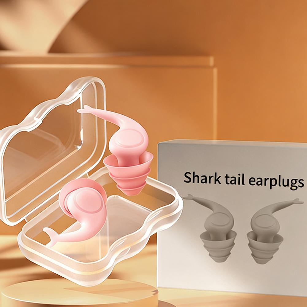 3 Layer Ear Plugs For Sleeping Noise Cancelling, Soft Silicone Soundproof Ear Plugs for Sleeping, Swimming, Study, Concerts