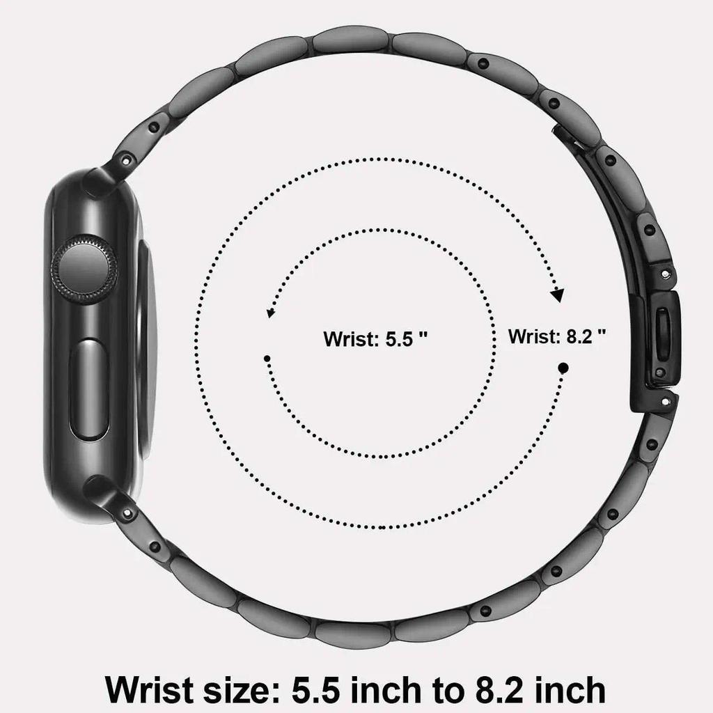 Stainless Steel Strap for Apple Watch  S11 S10 42mm 46mm 49mm 42 44 45mm 41mm Women Metal Bracelet IWatch 11 10 9 8 7 6 SE 5 4