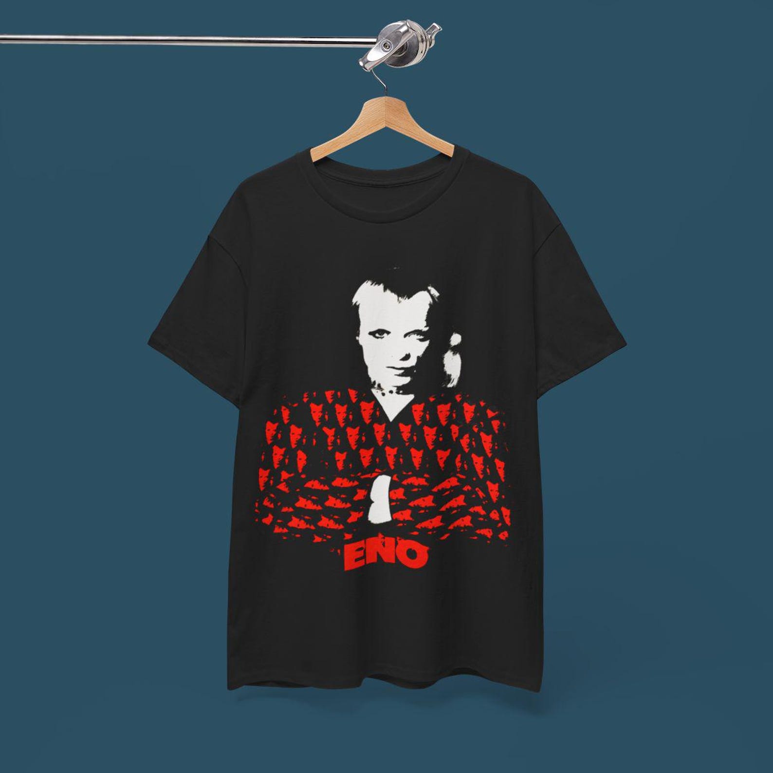 Brian Eno T shirt - New Wave Music Tee S