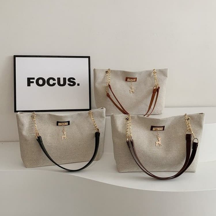 Large capacity tote bag women's versatile shoulder bag