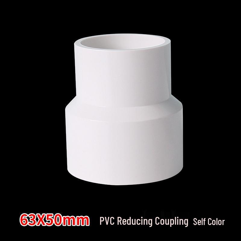 PVC Water Pipe Reducer Connector for Varied Diameters: 20, 25, 32, 40, 50, 63, 75mm