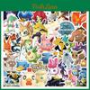 55pcs Palworld Cartoon Fantasy Creature Paru Stickers Adorable Print Cute Style