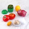 1pc Summer Fruits Crisper Creative Kitchen Refrigerator Vegetable Containers Onion Avocado Tomatoes Lemon Fresh Storage Box