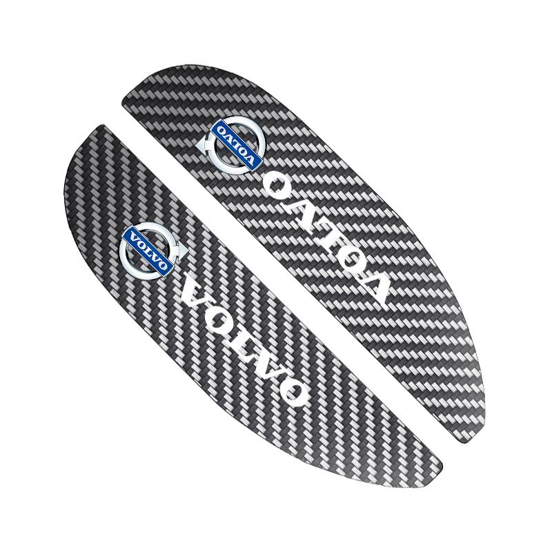 For Volvo Car Rearview Mirror Rain Eyebrow Rain Shield Shade Protector Cover For Volvo XC40 XC90 V40 V90 V60 XC60 S80 S60 S90 C4 ari852