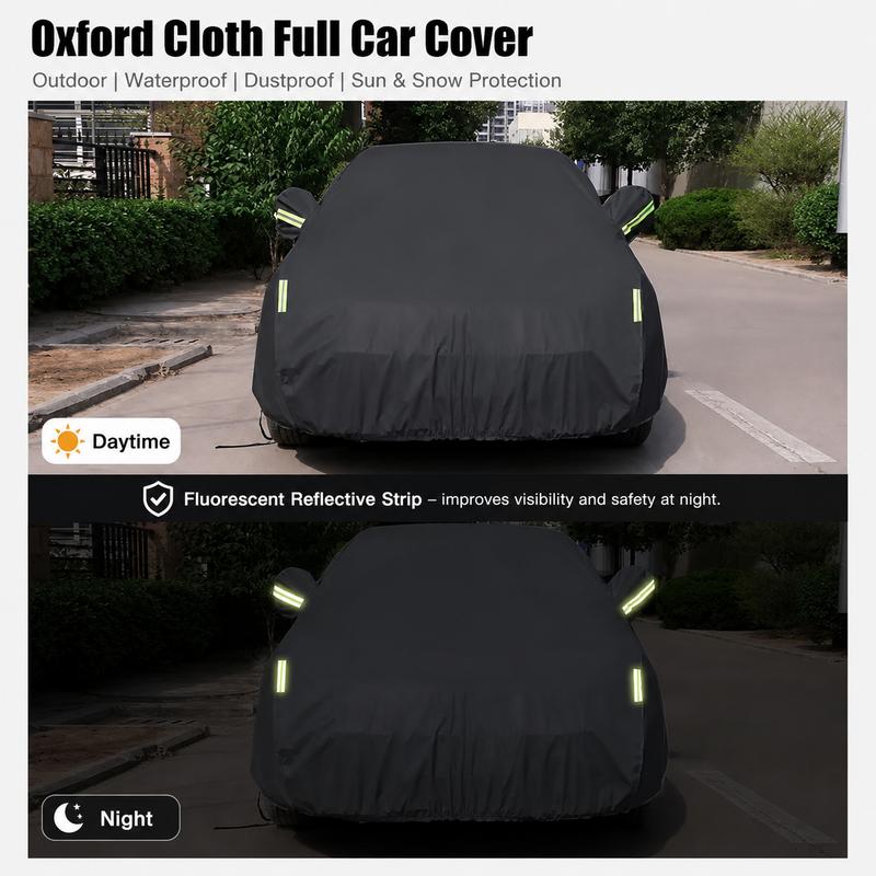 Car Cover For JEEP AVENGER CHEROKEE COMMANDER COMPASS PATRIOT RENEGADE WAGONEER Waterproof UV Resistant Dustproof Protection