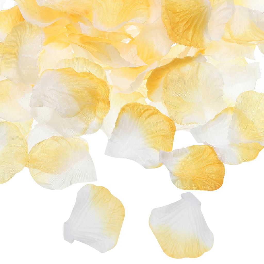 1000Pcs Artificial Rose Petals Fake Flowers Silk Petal Decoration Supplies for Romantic Night Wedding Party Event Decor