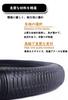 ontto Steering Wheel Fits All Medium Premium Genuine Leather Cover, Comfortable, Non-Slip, Breathable, Seasons, Size, Stylish,
